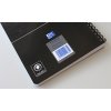 Oxford, Zápisník Essentials Black, 90 listů, linkovaný, černá (Velikost A4)