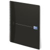 Oxford, Zápisník Essentials Black, 90 listů, linkovaný, černá (Velikost A4)