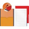 Oxford, Zápisník International Activebook, 80 listů, linkovaný, oranžová (Velikost A4+)