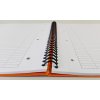 Oxford, Zápisník International Activebook, 80 listů, linkovaný, oranžová (Velikost A4+)