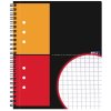 Oxford, Zápisník International Activebook, 80 listů, čtverečkovaný, šedá (Velikost A4+)