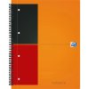 Oxford, Zápisník International Notebook, 80 listů, linkovaný, oranžová (Velikost A4+)