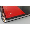 Oxford, Zápisník International Notebook, 80 listů, čtverečkovaný, šedá (Velikost A4+)