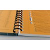 Oxford, Zápisník International Notebook, 80 listů, čtverečkovaný, šedá (Velikost A4+)