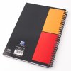 Oxford, Zápisník International Notebook, 80 listů, čtverečkovaný, šedá (Velikost A4+)