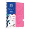 Oxford, Zápisník Nordic Touch, A4+, 70 listů, čtverečkovaný (Barva růžová)