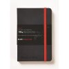 Oxford, Zápisník Black n´ Red Journal, 72 listů, linkovaný, pevné desky, černá (Velikost A6)