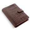 Filofax, Diář Classic Croc, osobní (Barva kaštanová)
