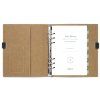 Filofax, Diář Eco Essential, A5 (Barva dark ebony)