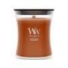 WoodWick Saffron Smoke svíčka střední