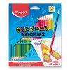 Pastelky Maped Color'Peps Duo oboustranné pastelky, trojhranné, 48 barev