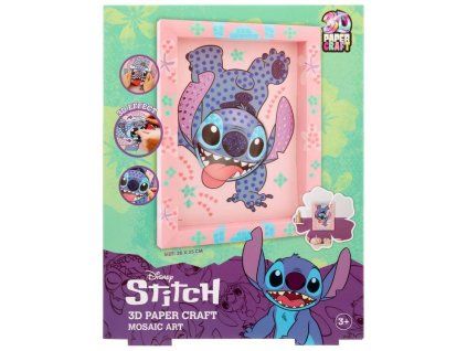 3D MOZAIKA UMĚNÍ STITCH (Velikost uni)