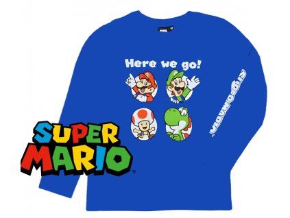 BOX 12 KS TRIKO SUPER MARIO (Velikost box 12 ks)