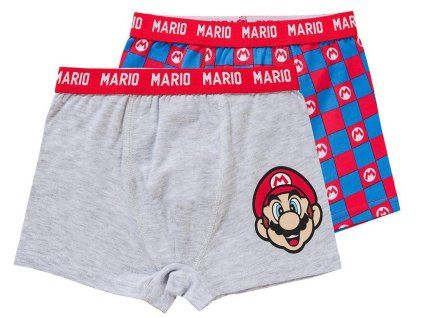 DUOPACK BOXERKY SUPER MARIO (Velikost 110)