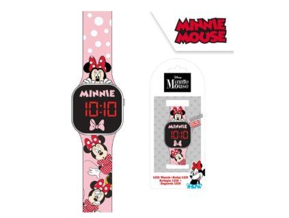 LED HODINKY MINNIE (Velikost uni)