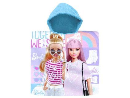 PONČO BARBIE (Velikost uni)