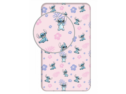 PROSTĚRADLO LILO A STITCH (Velikost uni)
