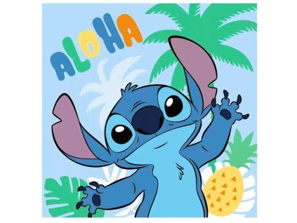 RUČNÍK NA OBLIČEJ STITCH (Velikost uni)