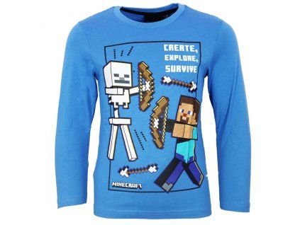 TRIKO MINECRAFT (Velikost 152)