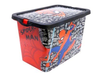 ÚLOŽNÝ BOX SPIDERMAN (Velikost uni)