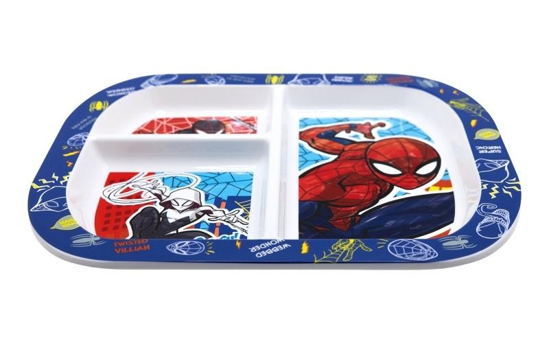 DĚLENÝ TALÍŘ SPIDERMAN, uni