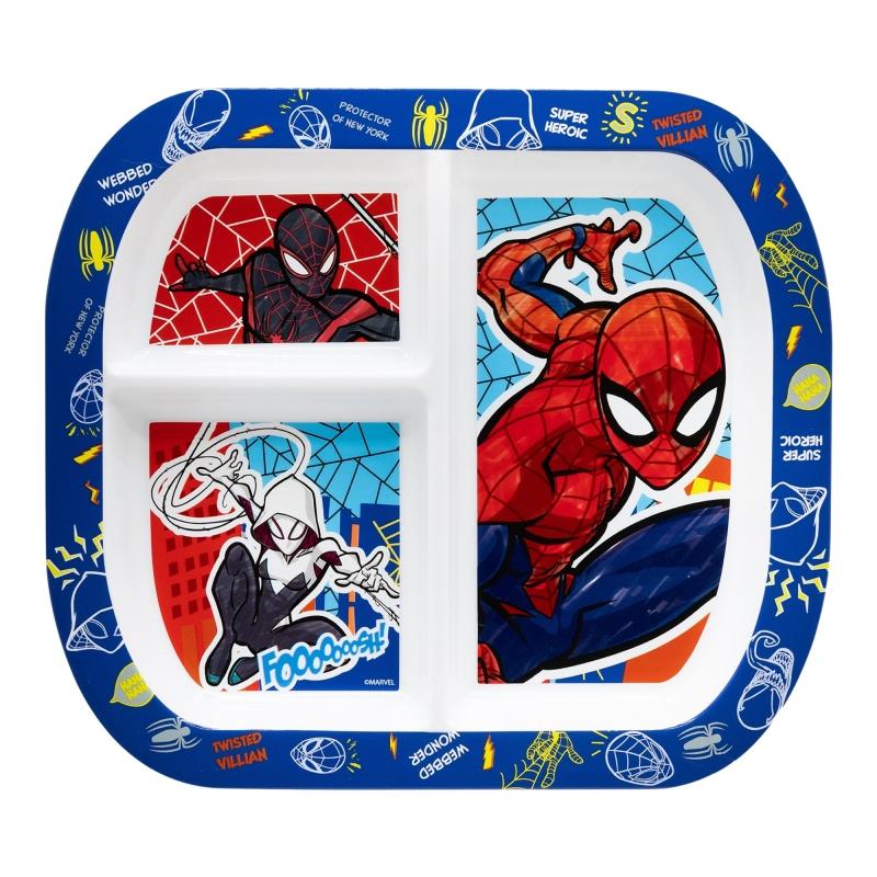 DĚLENÝ TALÍŘ SPIDERMAN, uni