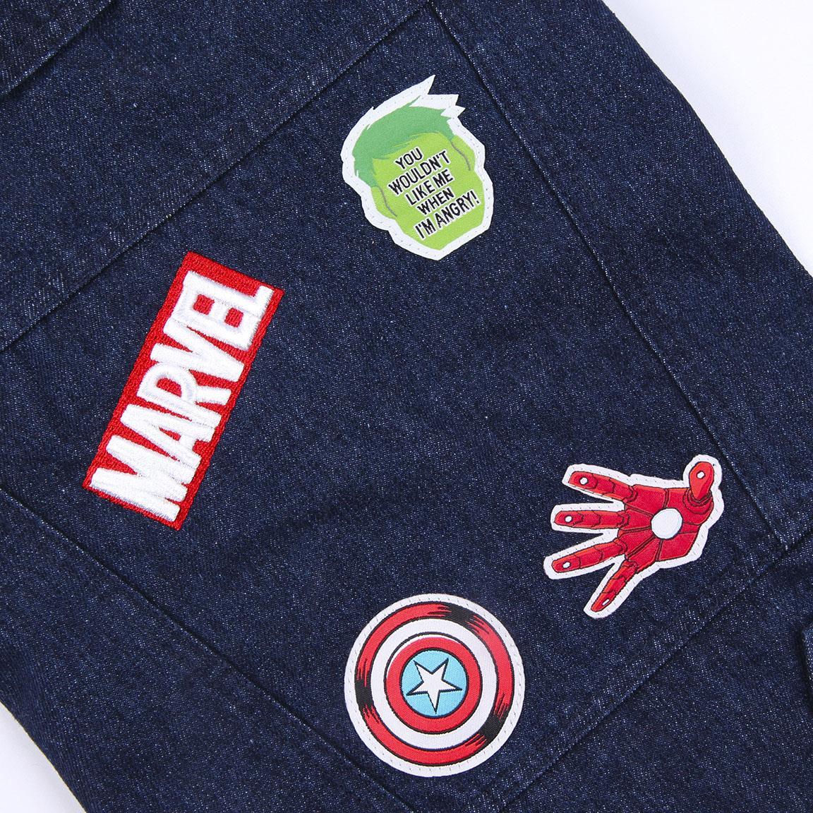 DŽÍNOVÝ OBLEČEK PRO PSA MARVEL M, M