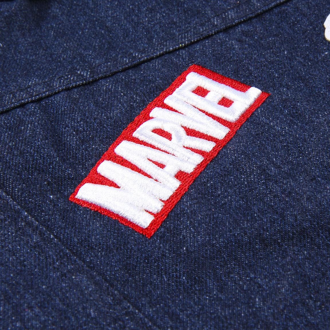 DŽÍNOVÝ OBLEČEK PRO PSA MARVEL S, S