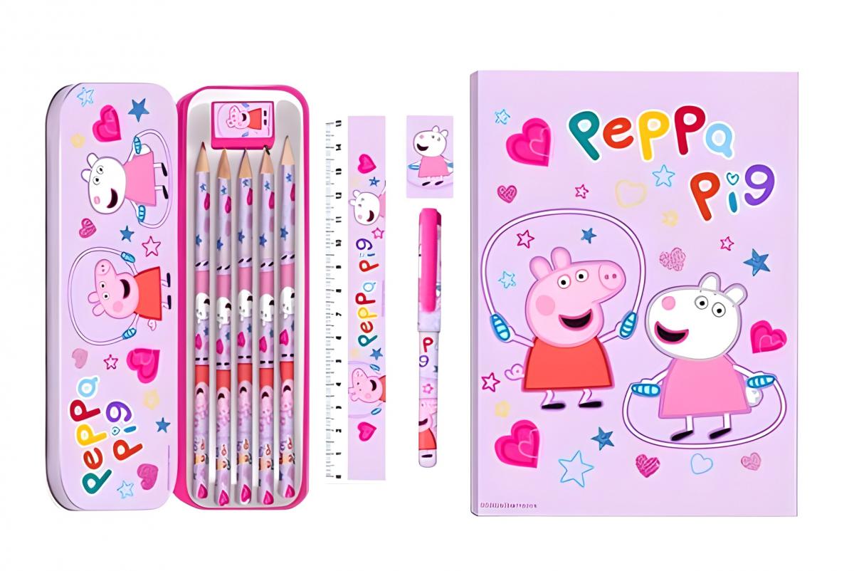 KRESLÍCÍ SADA PEPPA PIG, uni