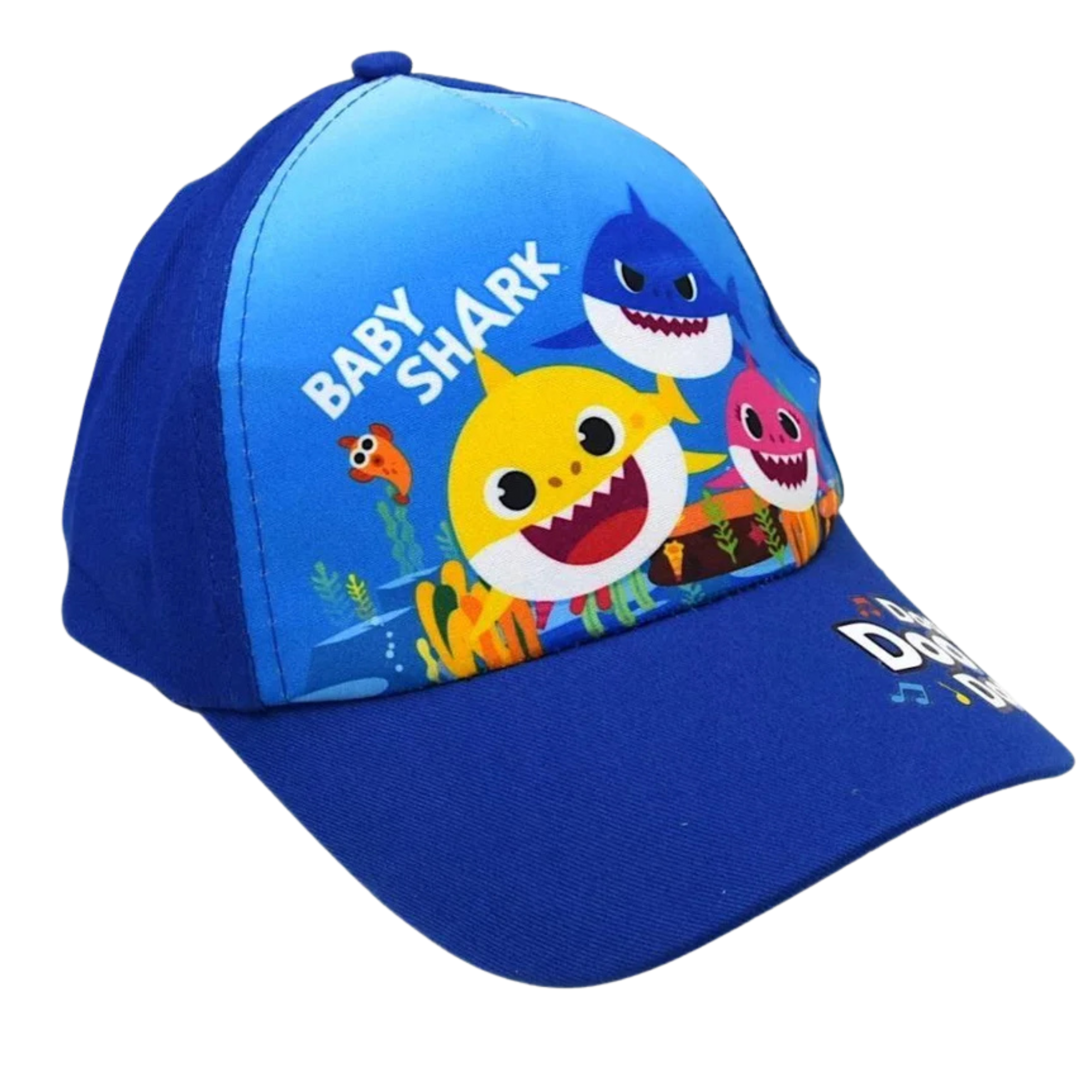 Kšiltovka Baby shark modrá