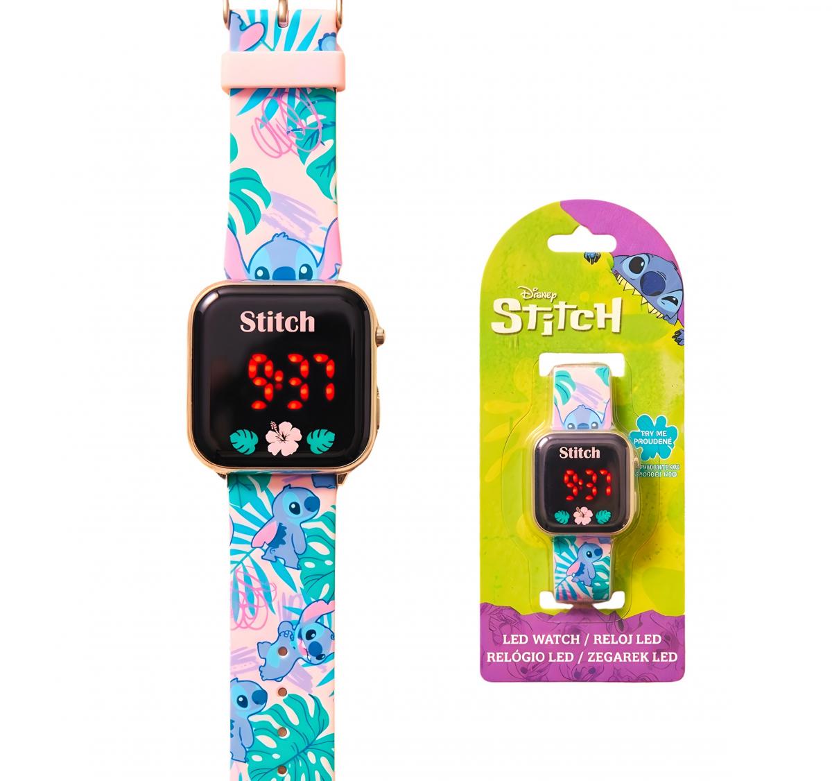 LED HODINKY LILO A STITCH, uni