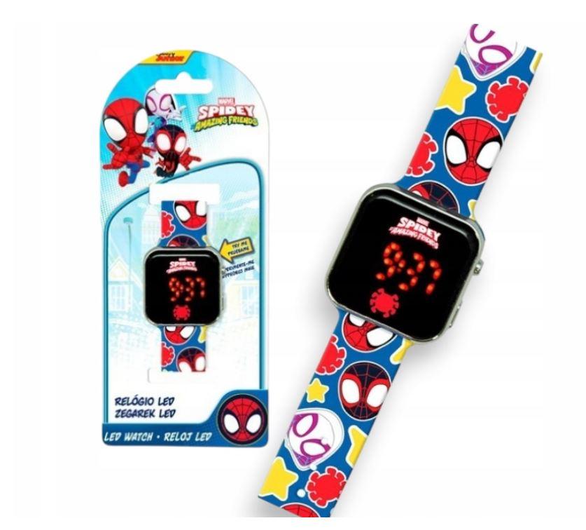 LED HODINKY SPIDEY, uni