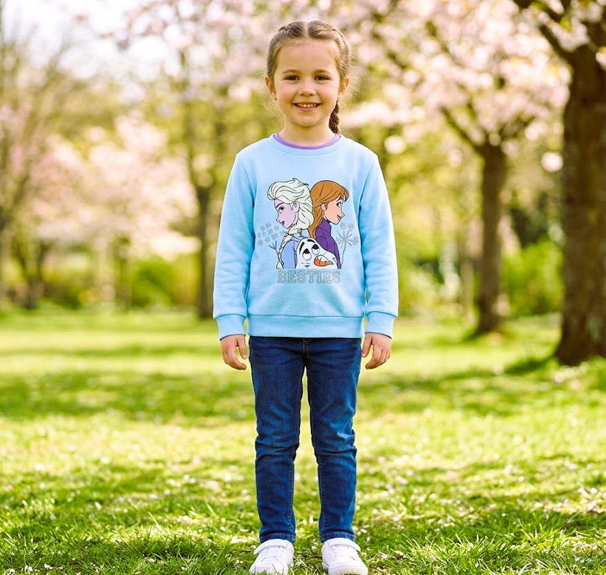 MIKINA FROZEN, 8 LET