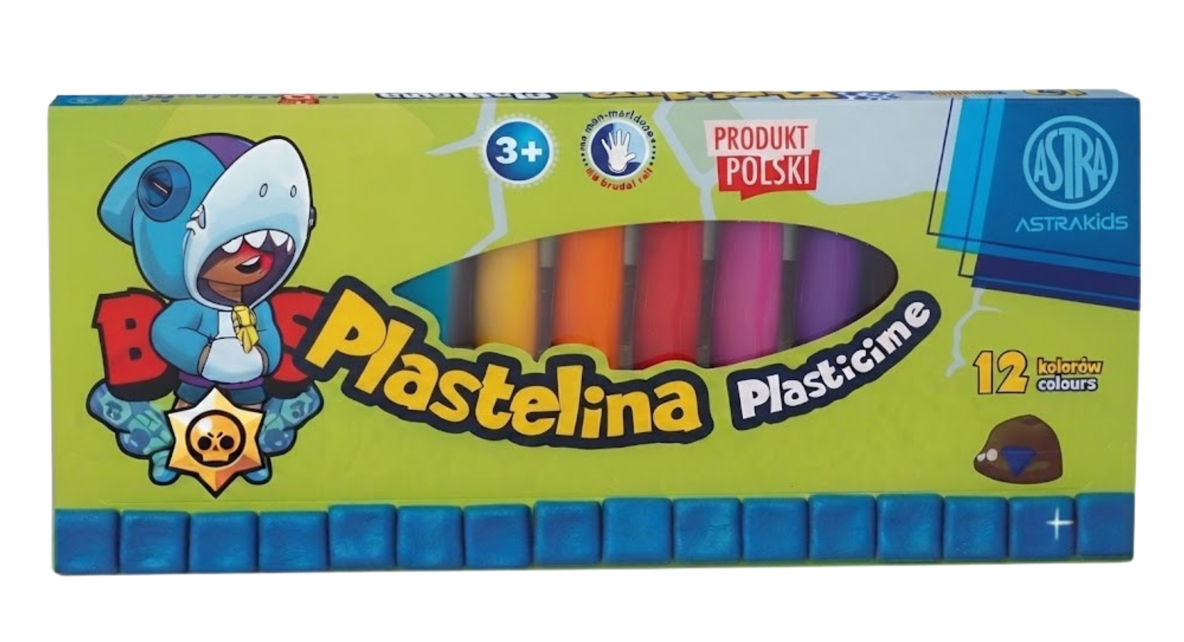 PLASTELÍNA BRAWL STARS shark, Shark