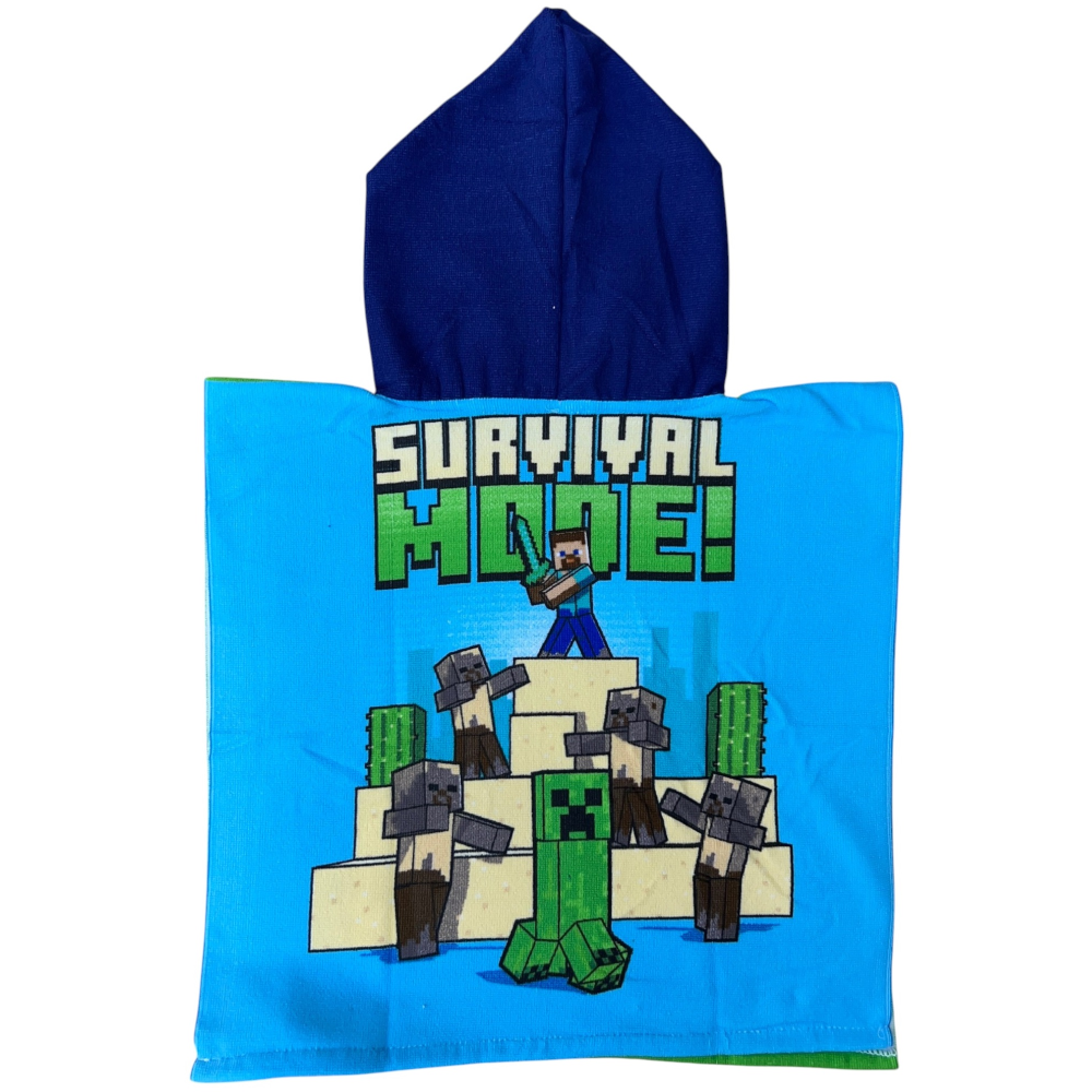 PONČO MINECRAFT, uni