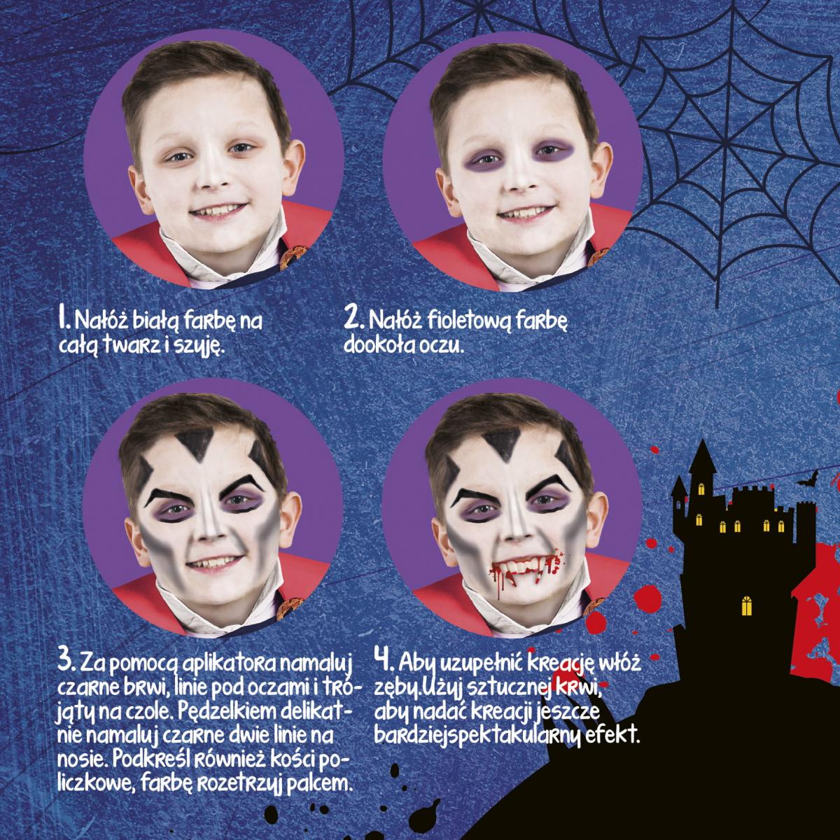 SADA  BARVY NA OBLIČEJ DRACULA, uni