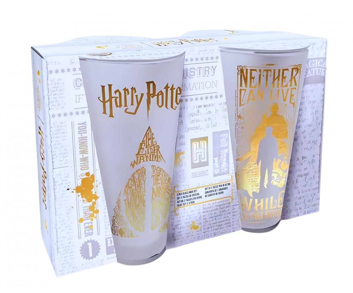 SADA 2 KS SKLENIČKY HARRY POTTER, uni