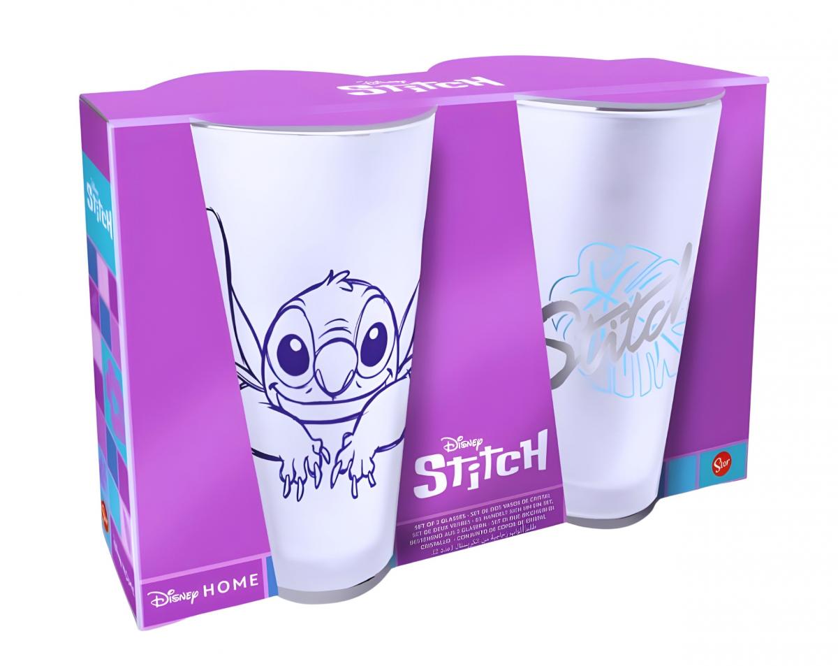 SADA 2 KS SKLENIČKY LILO A STITCH, uni
