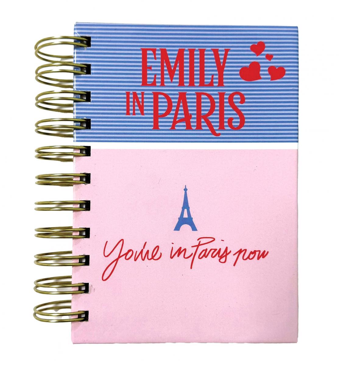 SPIRÁLOVÝ NOTES EMILY IN PARIS, uni