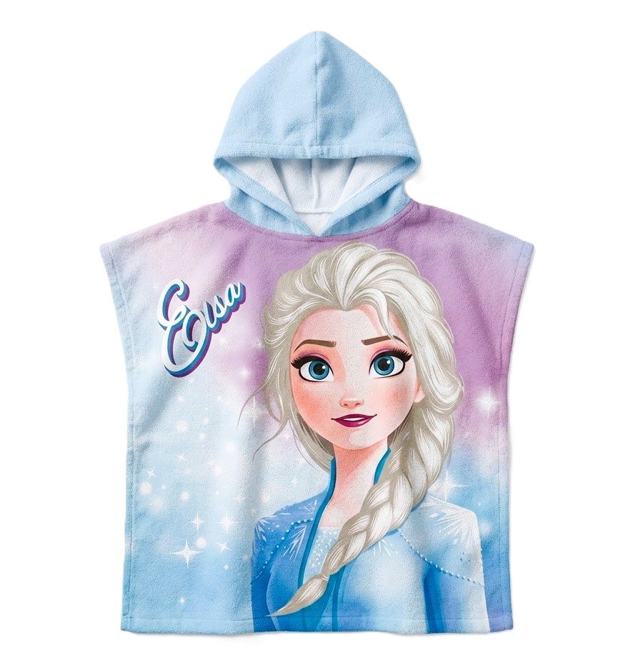 DĚTSKÉ RYCHLESCHNOUCÍ PONČO  FROZEN - LEDOVÉ KRÁLOVSTVÍ