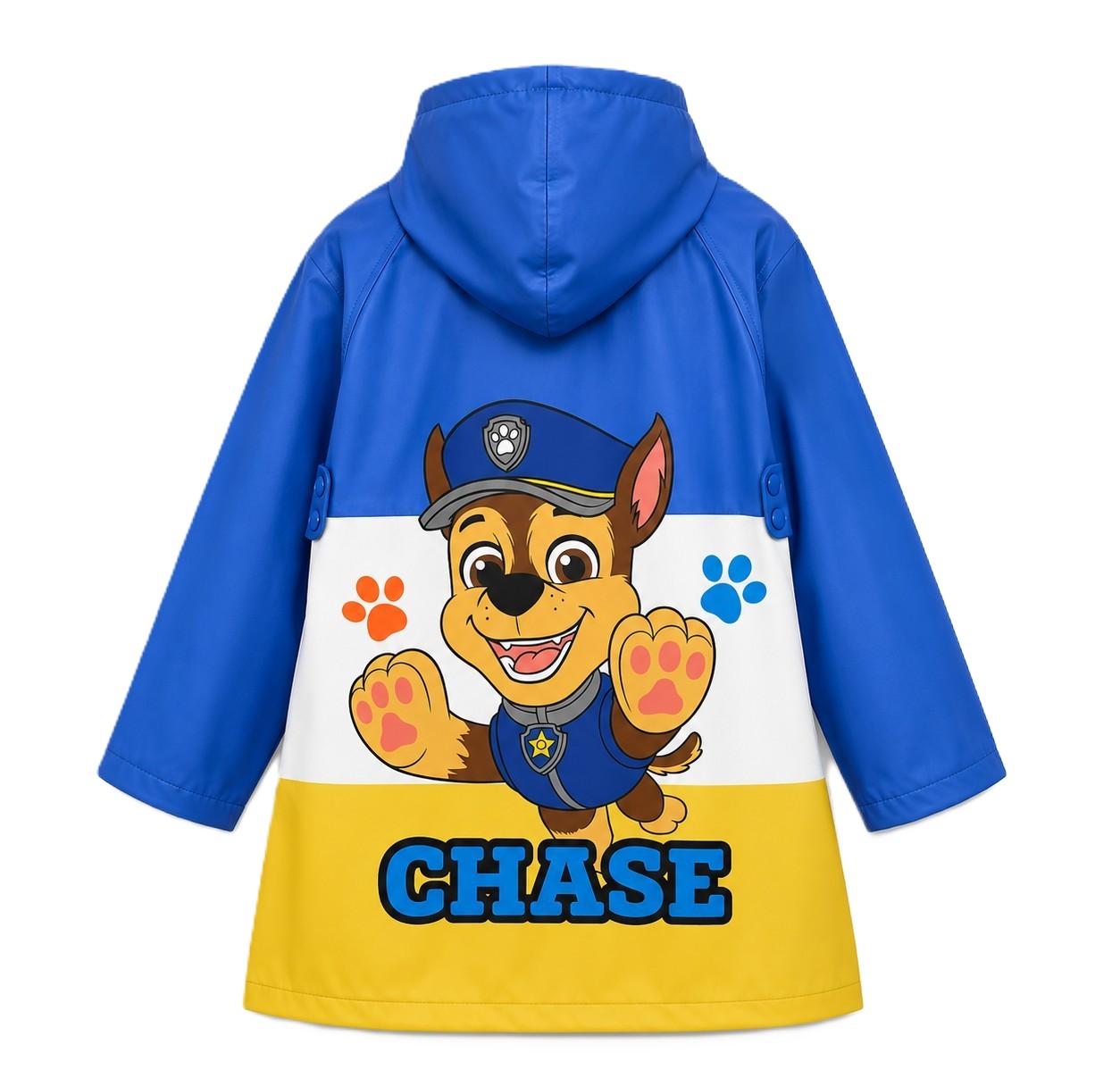 EPLUSM Pláštěnka TLAPKOVÁ PATROLA Chase modro-žlutá, vel. 98/104