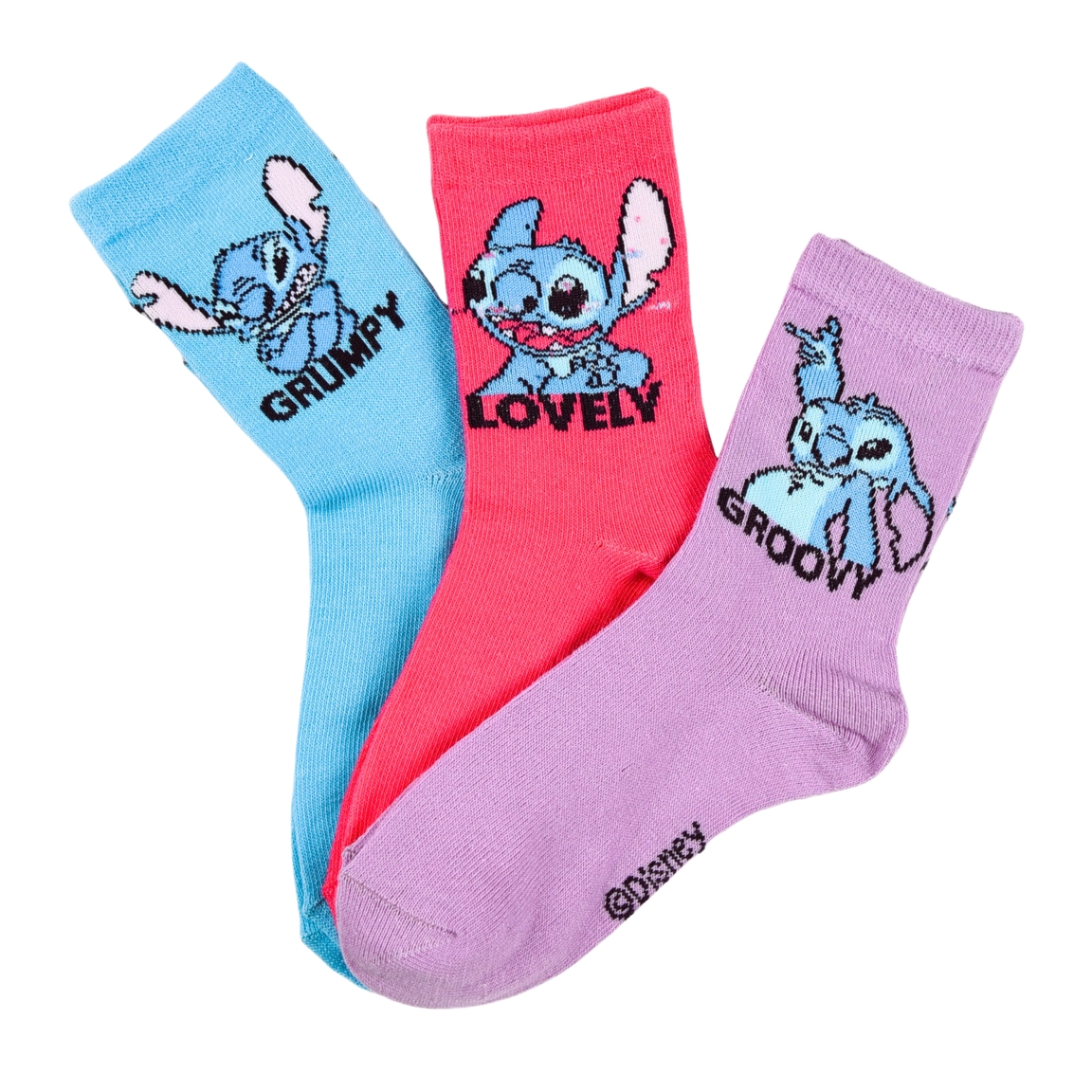 SADA 3 KS PONOŽEK LILO A STITCH