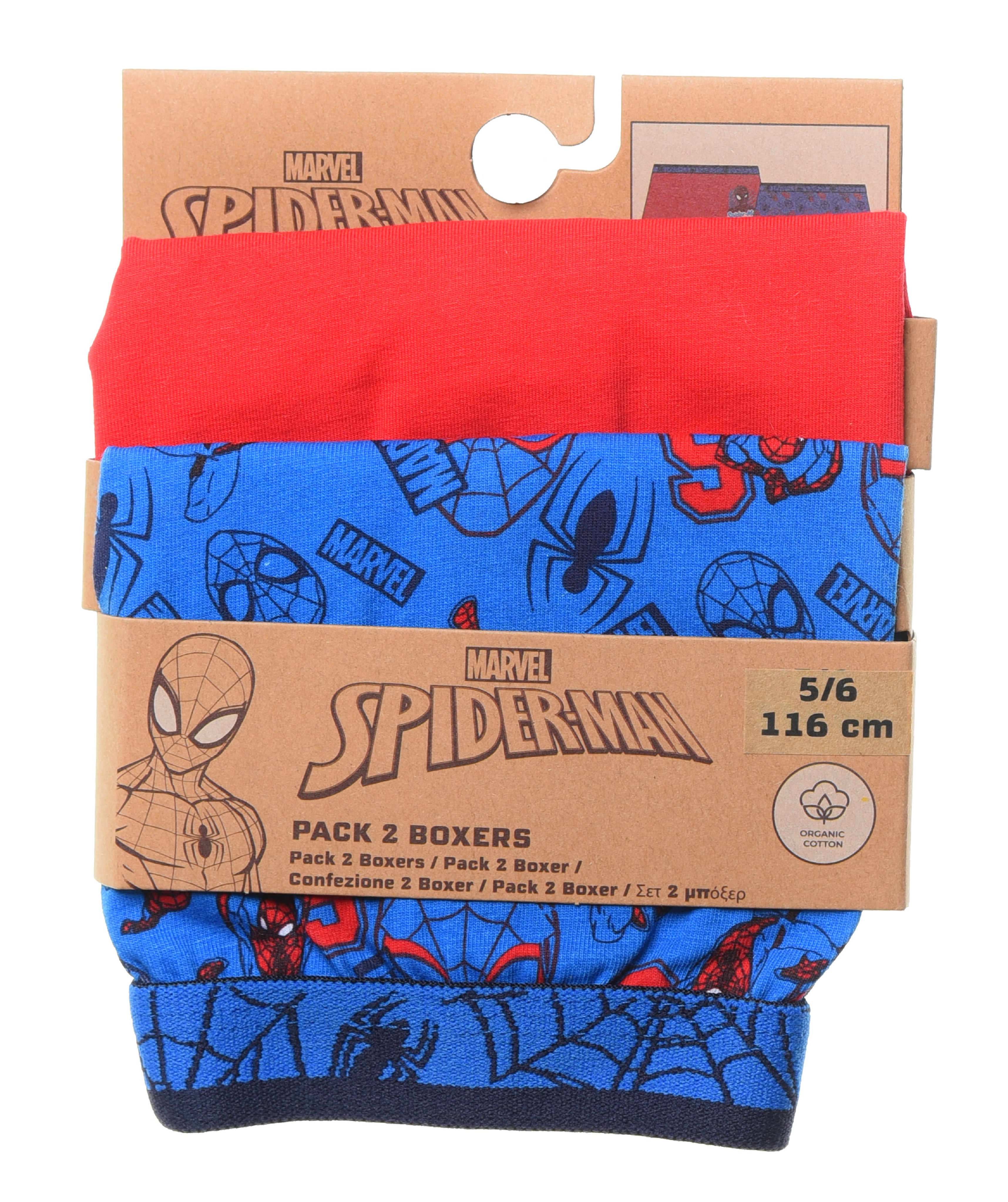DUOPACK BOXERKY SPIDERMAN