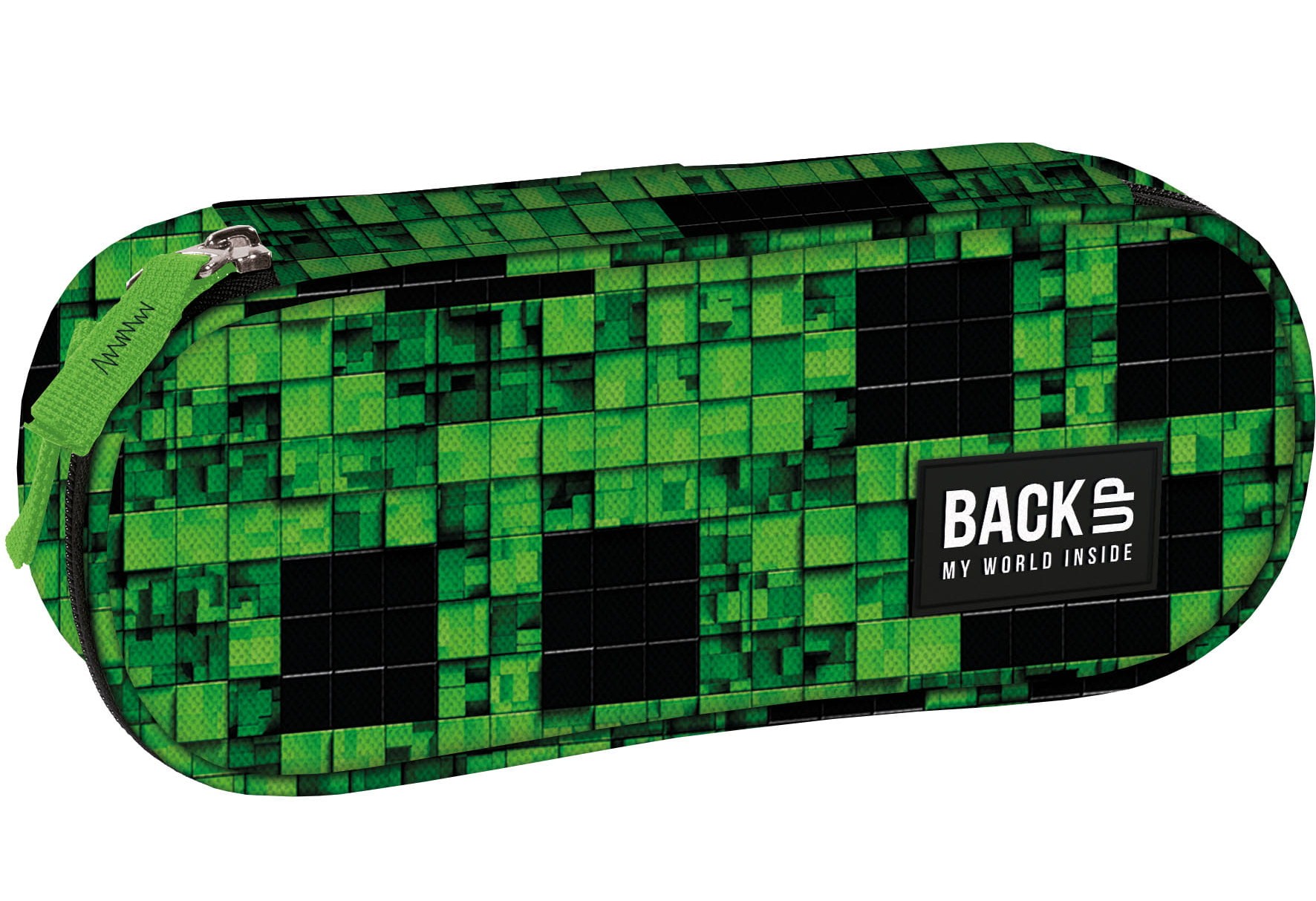 Penál etue BackUP - Minecraft pixelový design