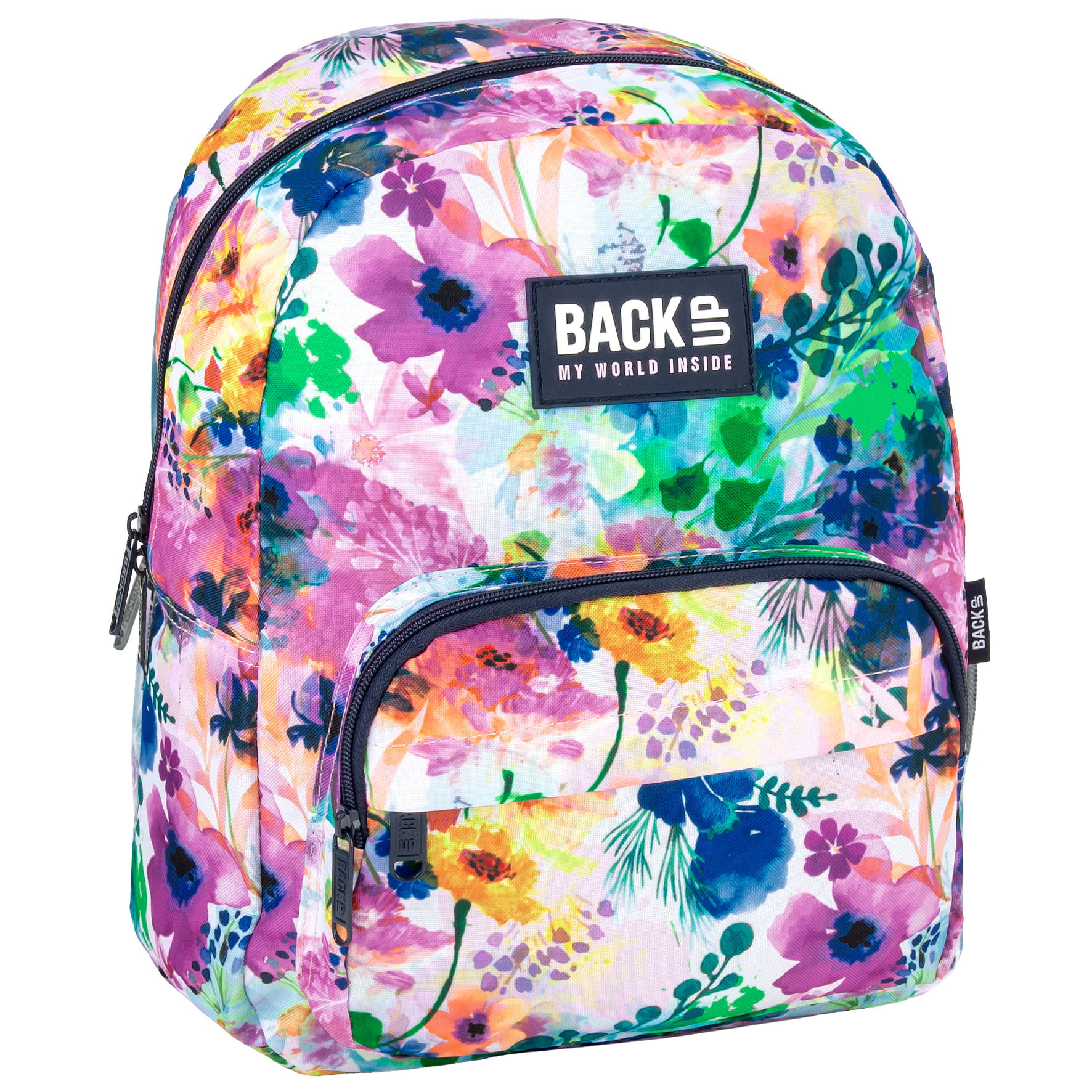 Batoh BackUP Spring Flowers květinový 16 l
