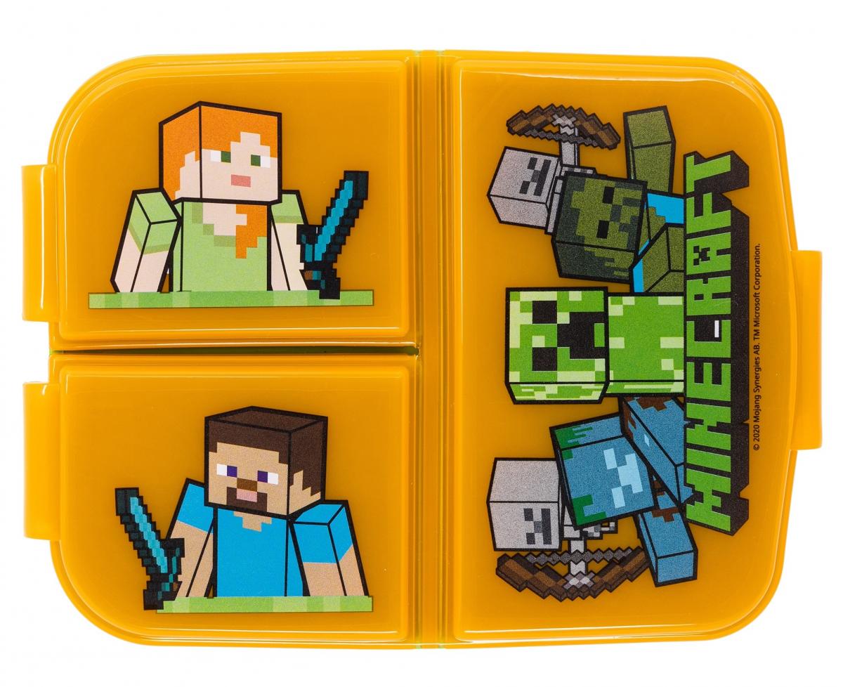 Multi box na svačinu Minecraft oranžovo-zelený A