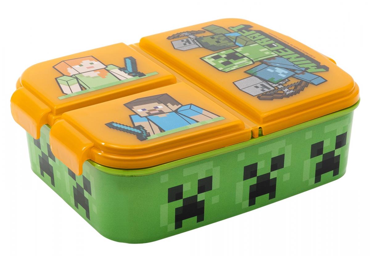 Multi box na svačinu Minecraft oranžovo-zelený A