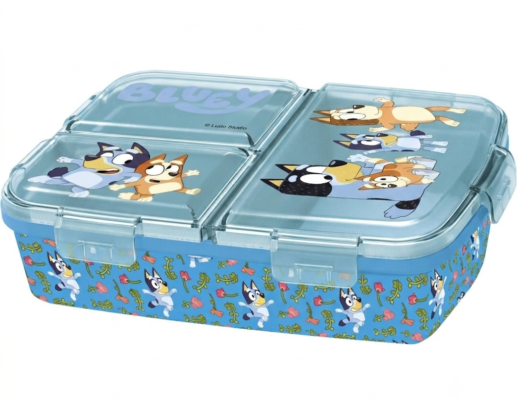 Vícekomorový box na svačinu Bluey