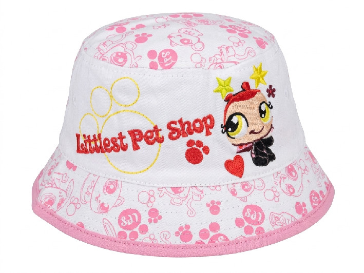 Klobouček Littlest Pet Shop bílý