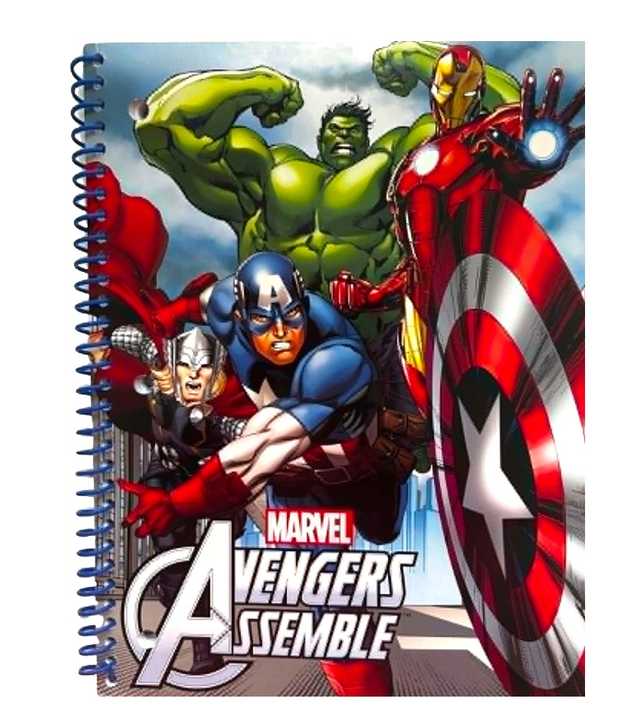 Marvel Avengers Assemble – linkovaný spirálový sešit A4